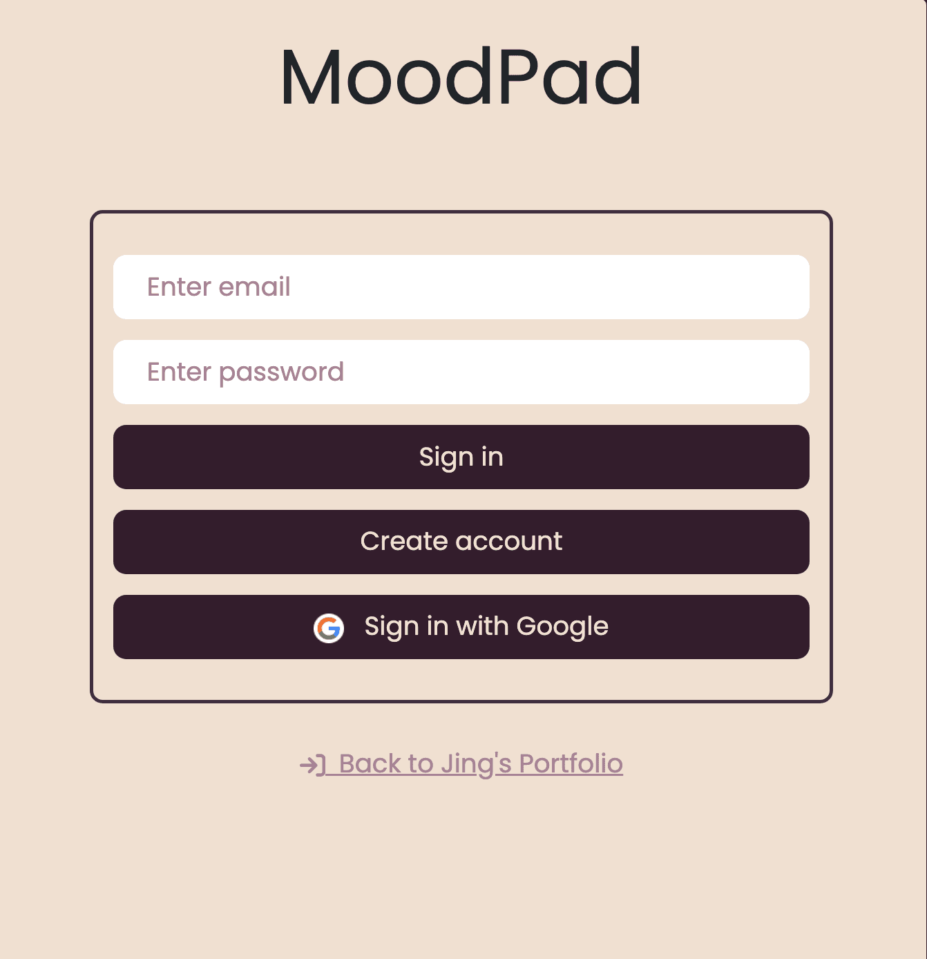 Mood Pad