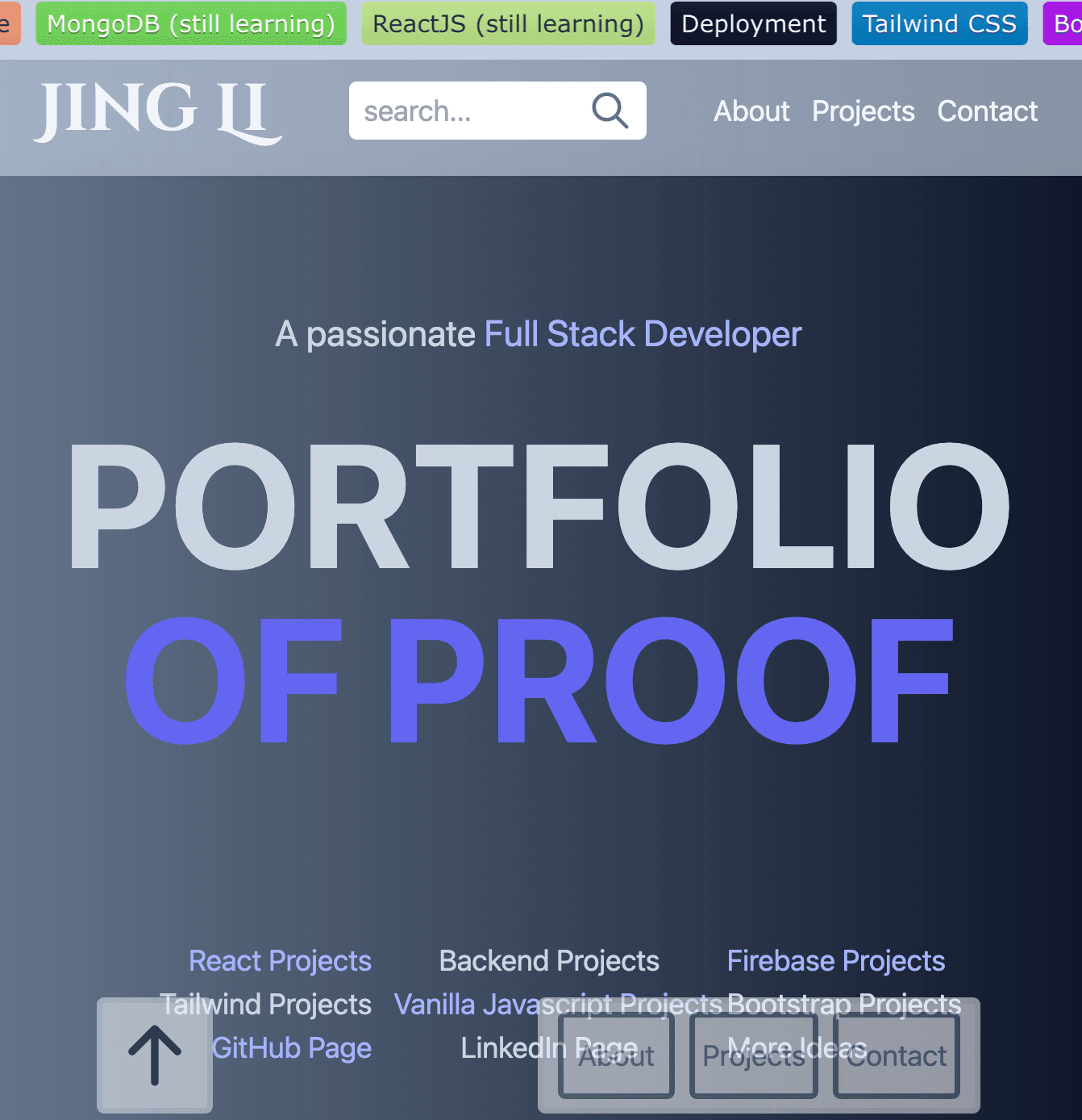 Tailwind Portfolio